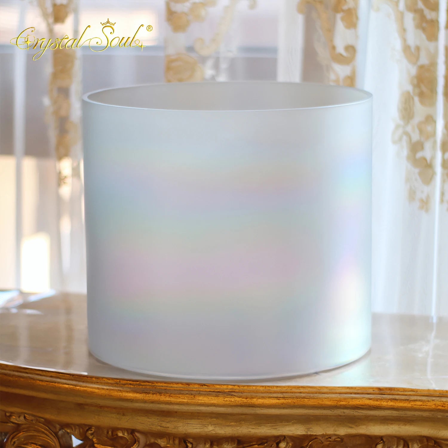 Crystal Soul 2026 New Design Misty Aurora Alchemy Crystal Singing Bowl Support Customized Perfect Pitch Source Manufacturer-ToShay.org