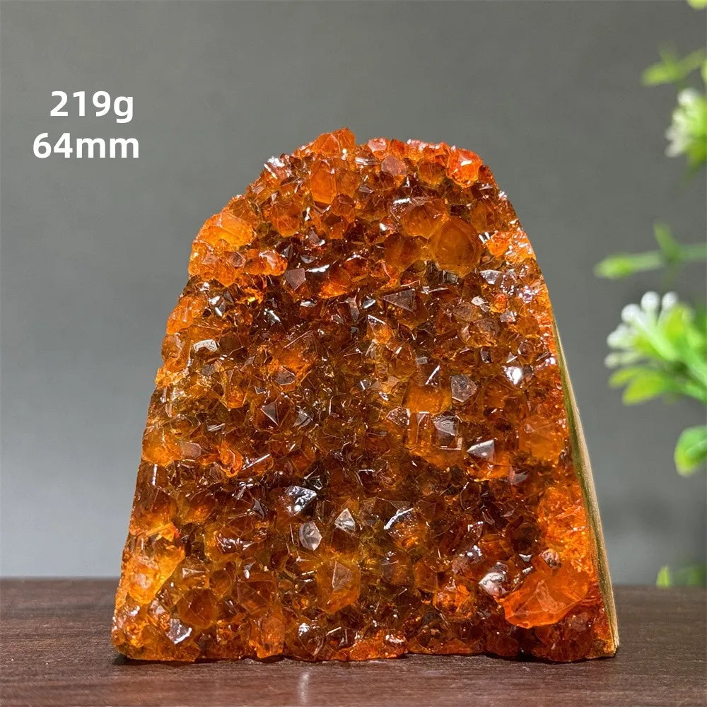 Orange Citrine Cave Cluster-ToShay.org