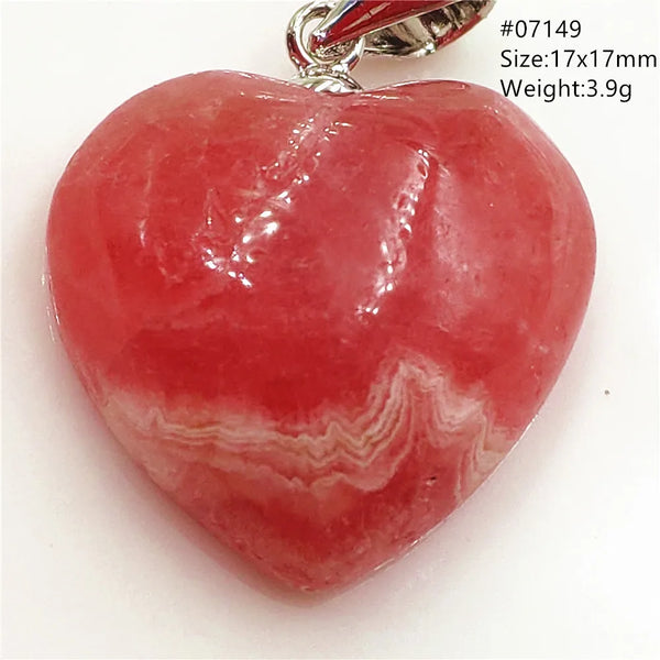 Red Rhodochrosite Pendant-ToShay.org