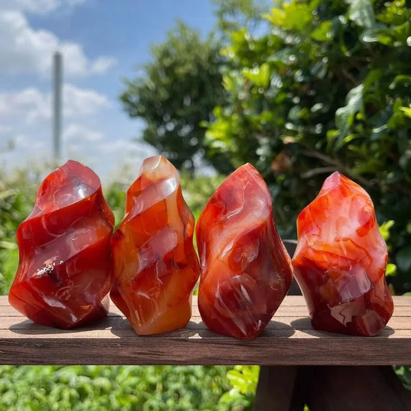 Red Agate Carnelian Flame-ToShay.org