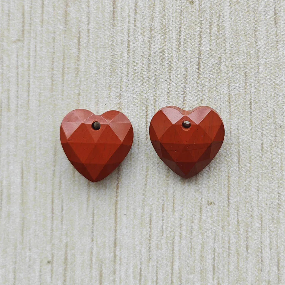 Mixed Crystal Heart Pendants-ToShay.org