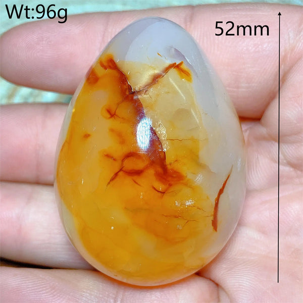 Orange Carnelian Egg-ToShay.org