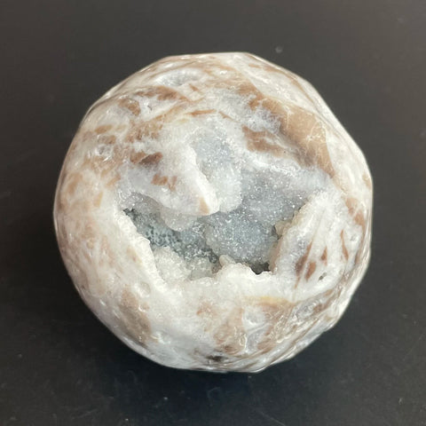 White Sphalerite Rock Ball-ToShay.org