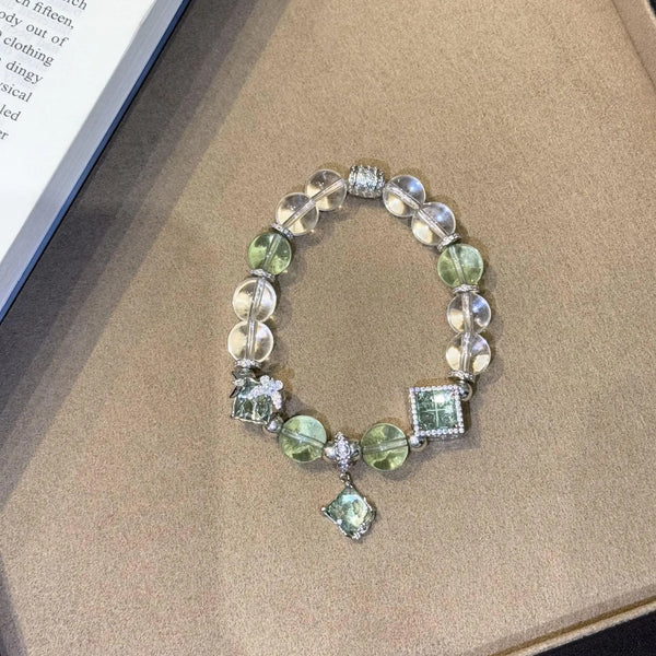 Green Fluorite Bracelet-ToShay.org