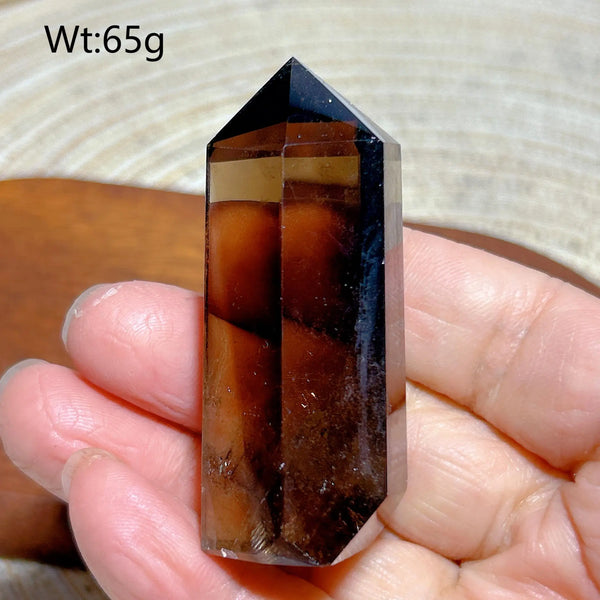 Smokey Rainbow Quartz Point-ToShay.org