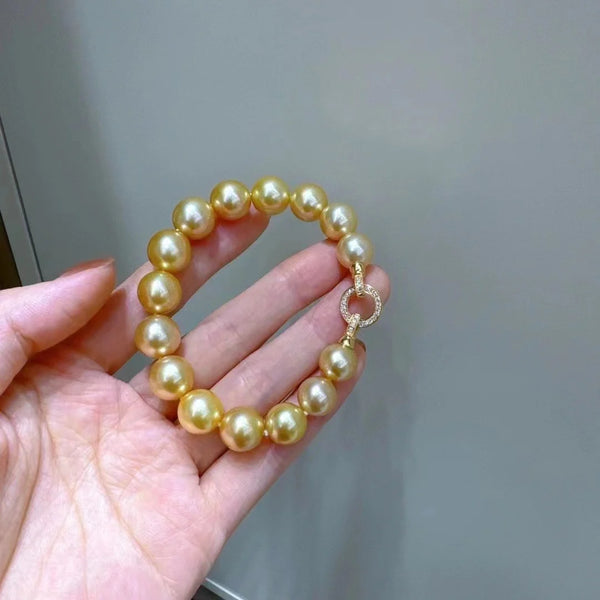 Gold Pearl Bracelets-ToShay.org