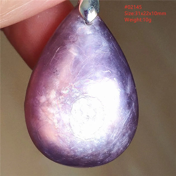 Purple Lepidolite Pendant-ToShay.org