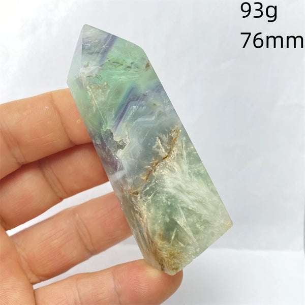 Rainbow Fluorite Crystal Point-ToShay.org