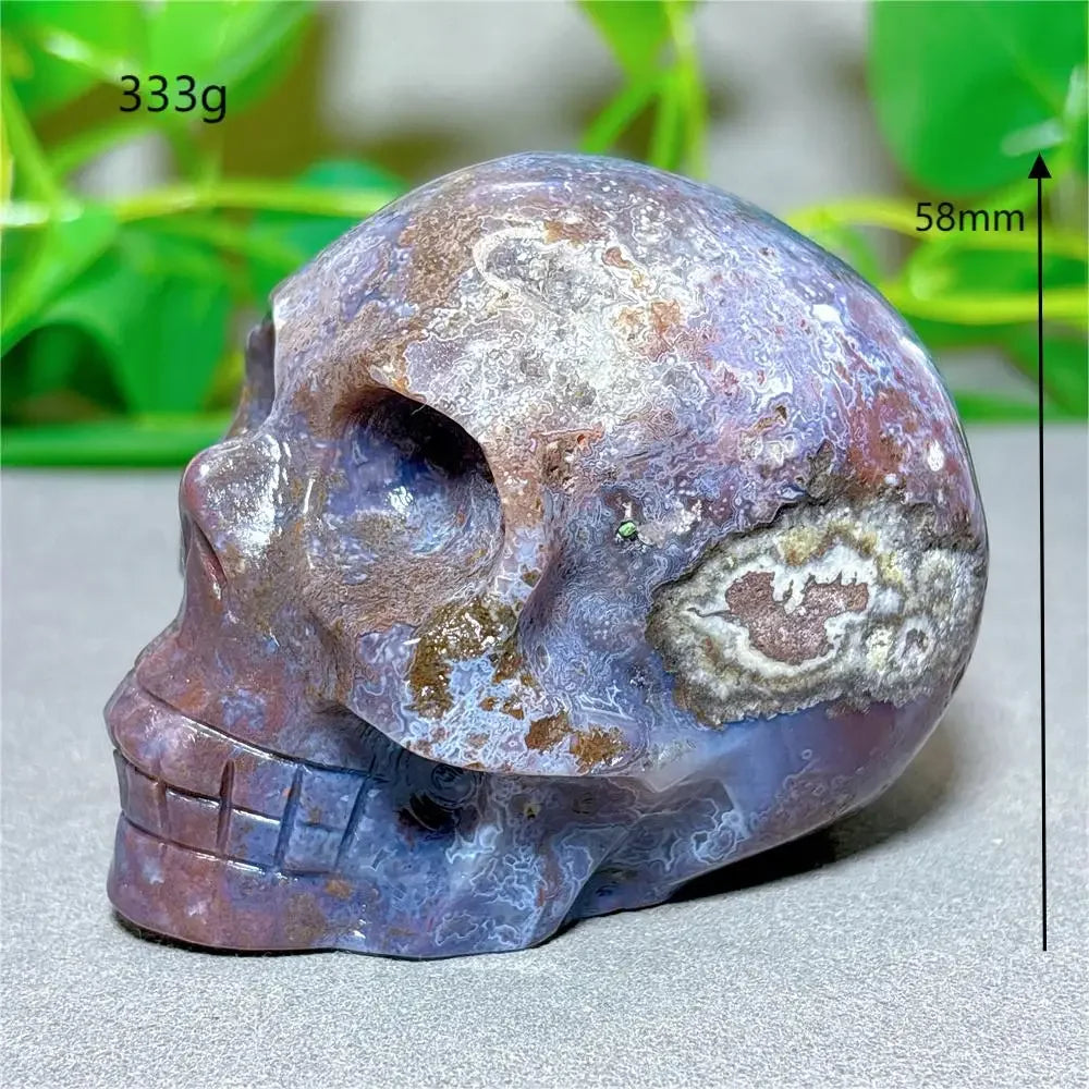 Ocean Jasper Skull-ToShay.org