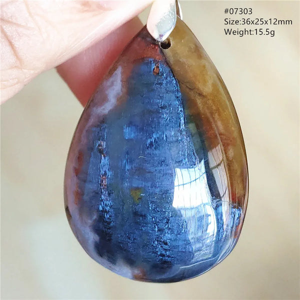 Blue Pietersite Pendant-ToShay.org