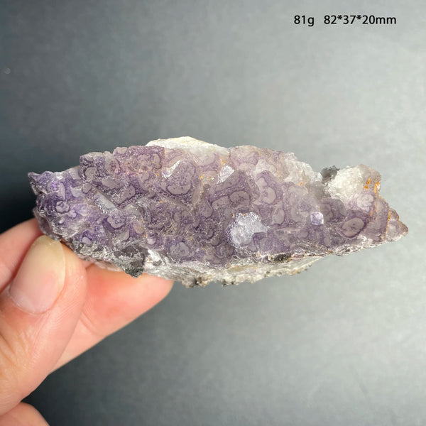 Purple Amethyst Fluorite Crystal-ToShay.org