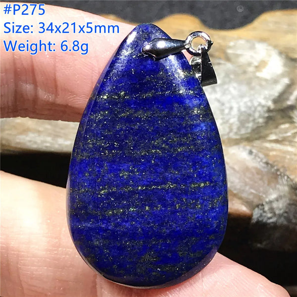Blue Lapis Lazuli Pendant-ToShay.org