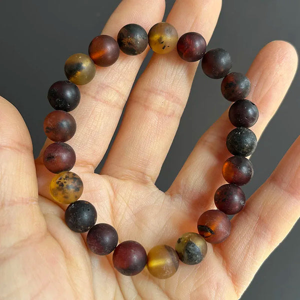 Yellow Amber Bead Bracelets-ToShay.org