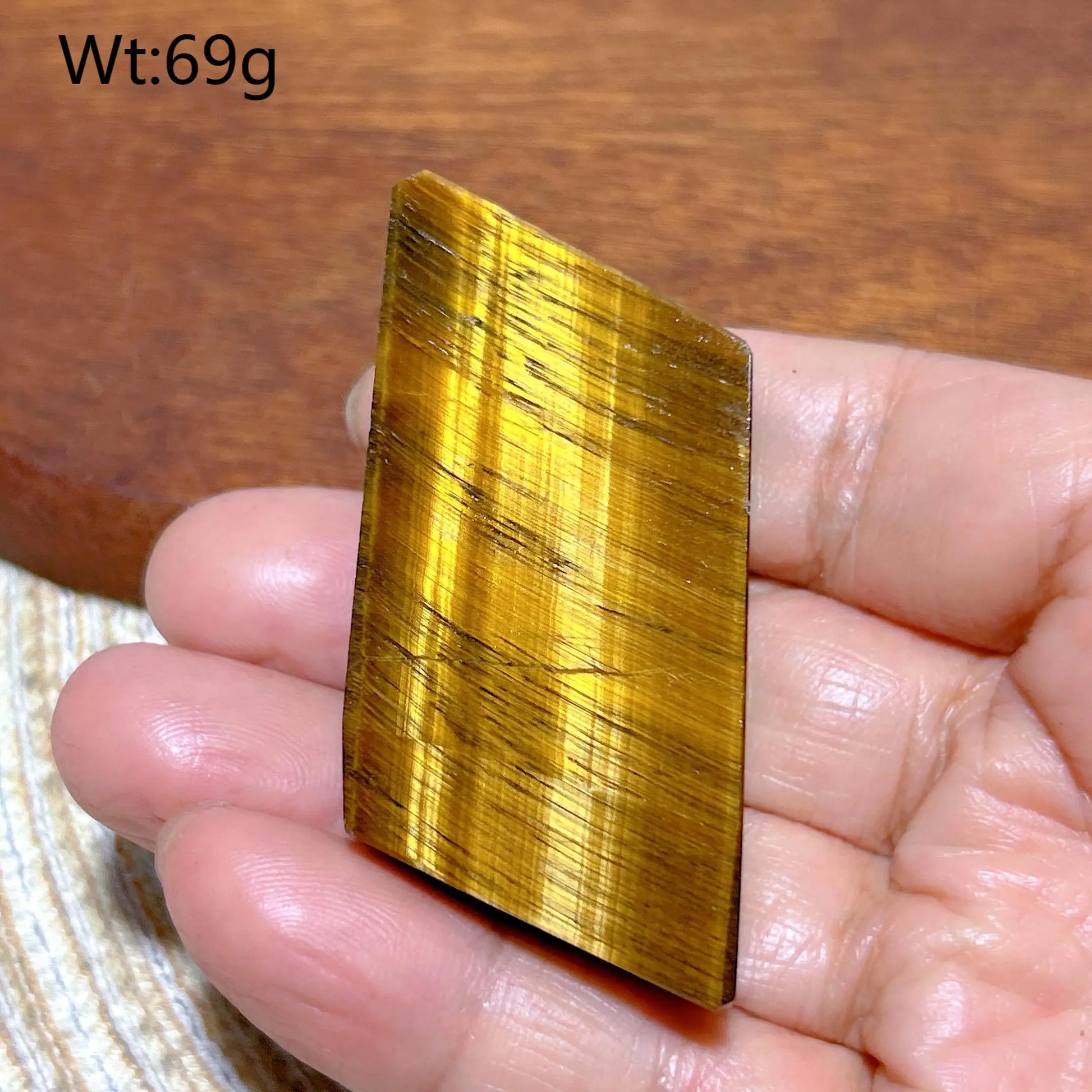 Blue Yellow Flash Tiger Eye-ToShay.org