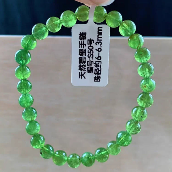 Green Tourmaline Bracelet-ToShay.org
