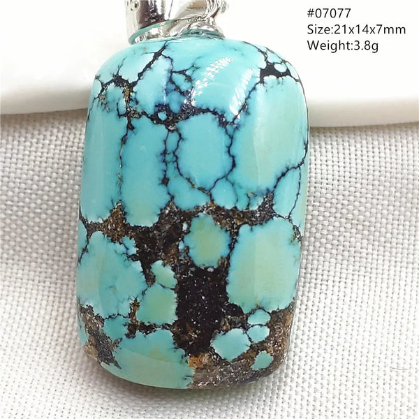 Blue Turquoise Pendant-ToShay.org