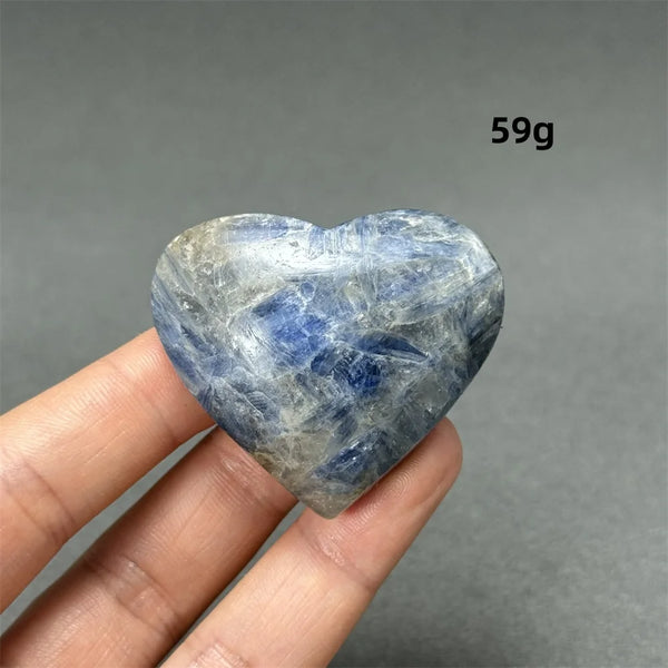 Blue Kyanite Hearts-ToShay.org