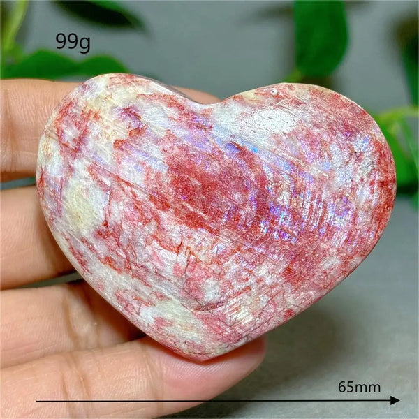 Red Moonstone Heart-ToShay.org