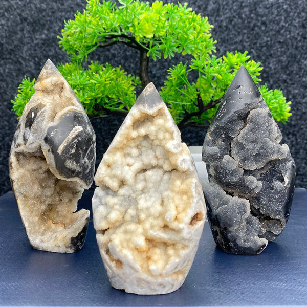 Black Sphalerite Torch-ToShay.org