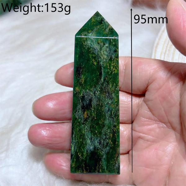 Green Emerald Quartz Point-ToShay.org