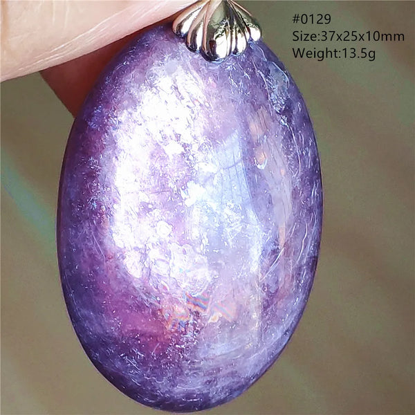 Purple Red Lepidolite Quartz-ToShay.org