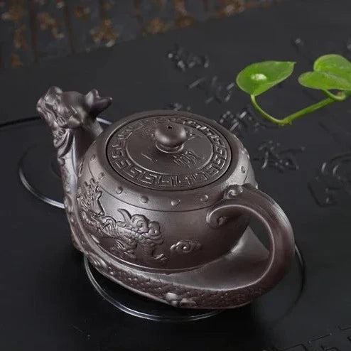 Dragon Clay Teapot-ToShay.org