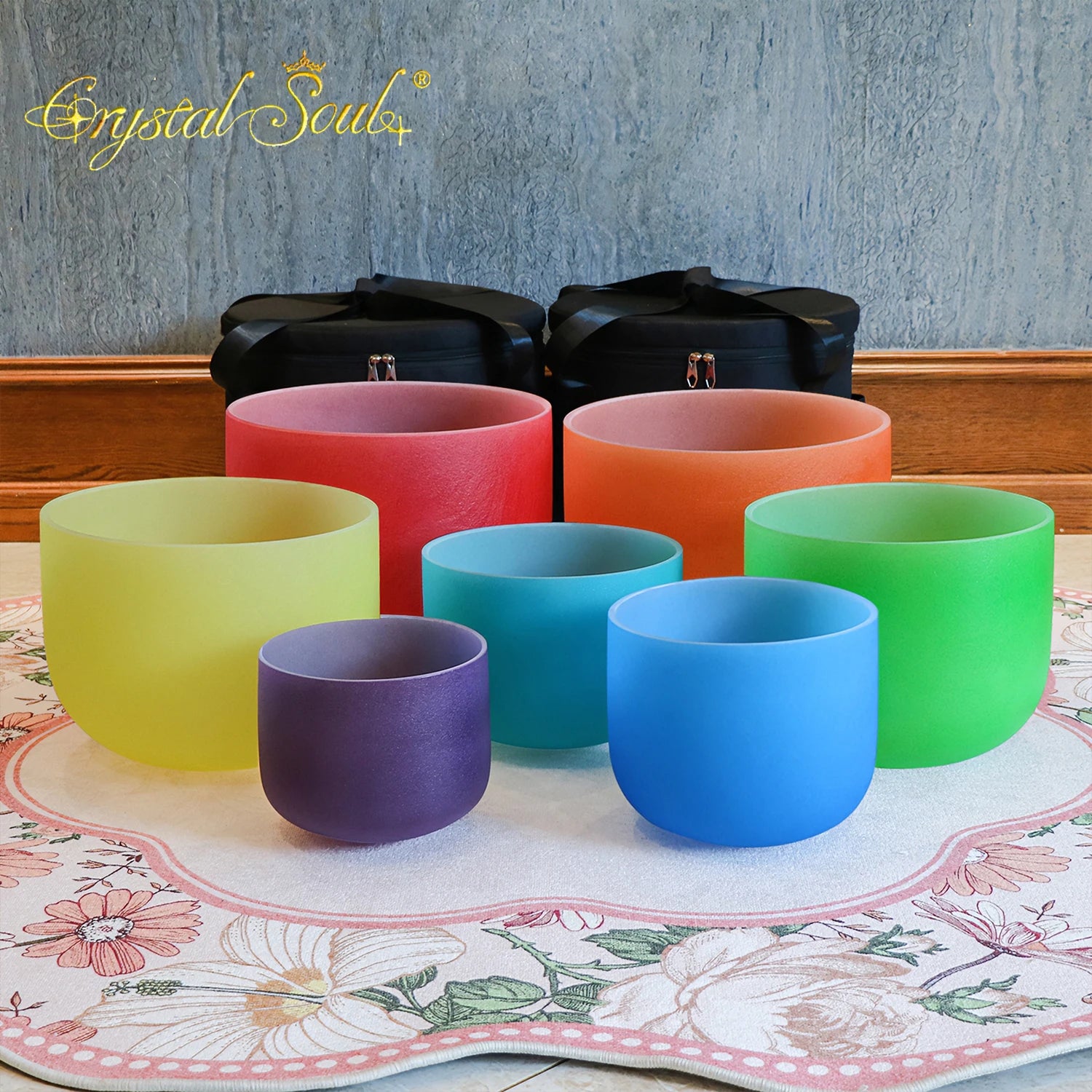 Chakra Crystal Singing Bowls-ToShay.org