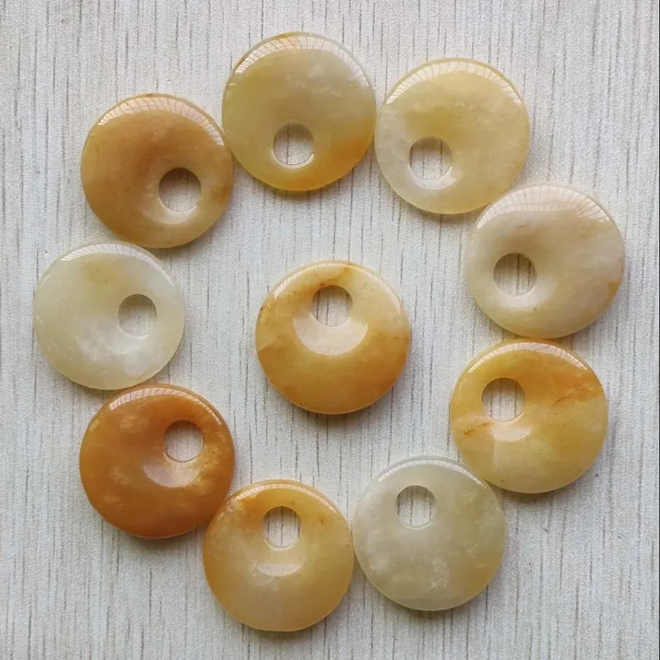 Mixed Crystal Donut Bead-ToShay.org