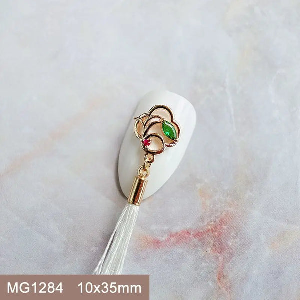 Mixed Gold Crystal Charms-ToShay.org