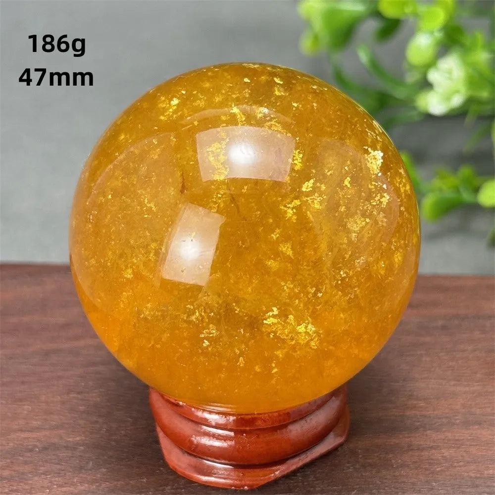 Gold Lepidolite Ball-ToShay.org