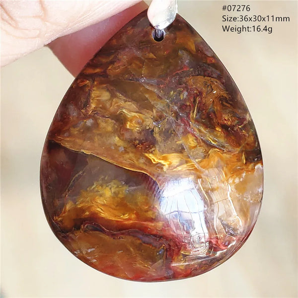 Blue Pietersite Chatoyant Pendant-ToShay.org