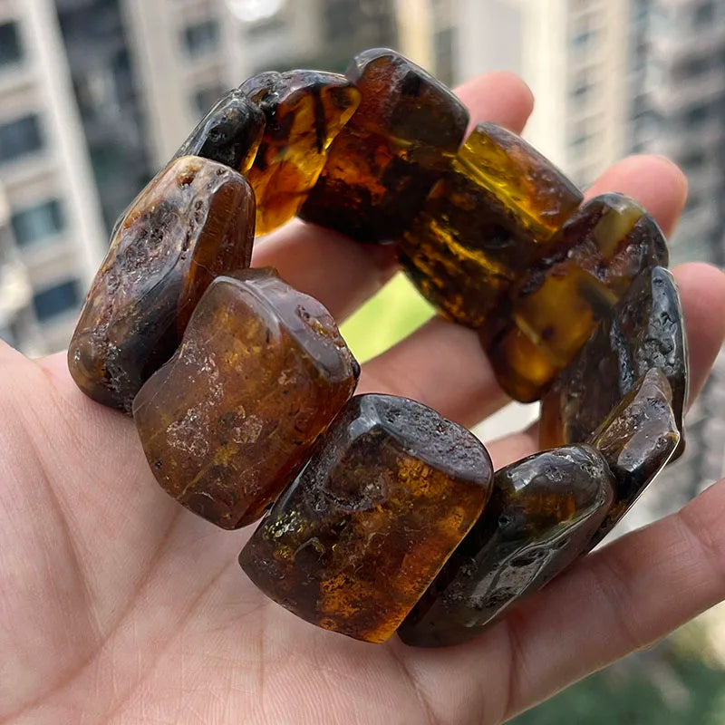 Yellow Amber Bracelet-ToShay.org