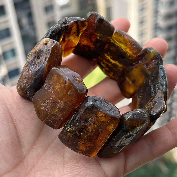 Yellow Amber Bracelet-ToShay.org