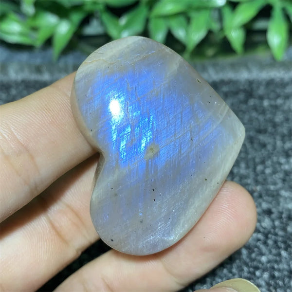Blue Moonstone Heart-ToShay.org