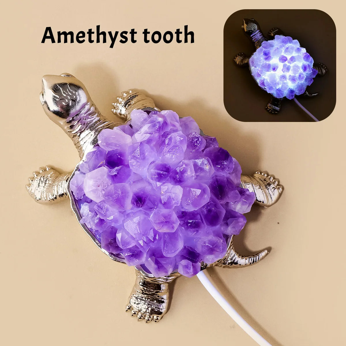 Mixed Crystal Turtle Lights-ToShay.org