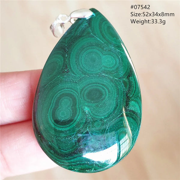 Green Malachite Pendant-ToShay.org
