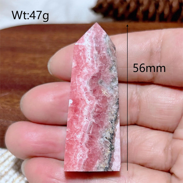 Pink Rhodochrosite Point-ToShay.org