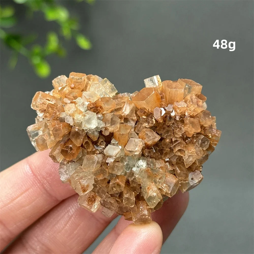 Orange Aragonite Crystal-ToShay.org