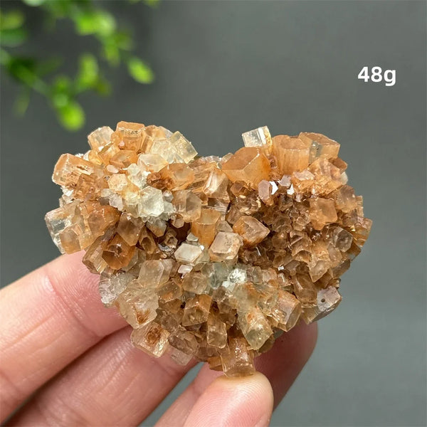 Orange Aragonite Crystal-ToShay.org