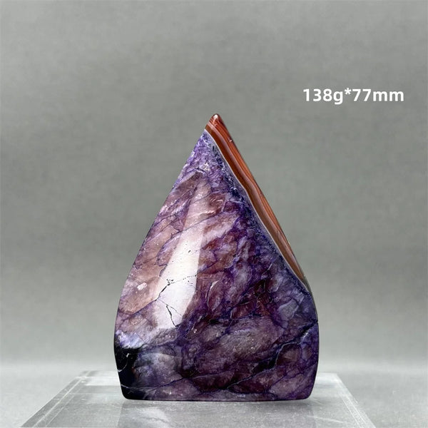 Purple Agate Torch-ToShay.org