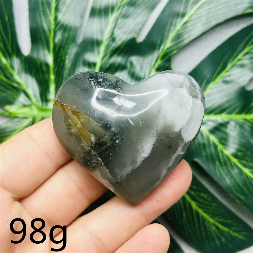 Green Blood Stone Heart-ToShay.org