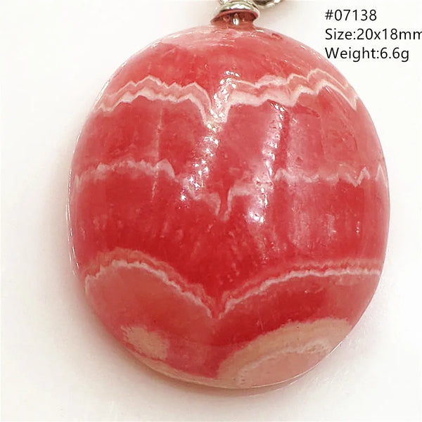 Red Rhodochrosite Pendant-ToShay.org