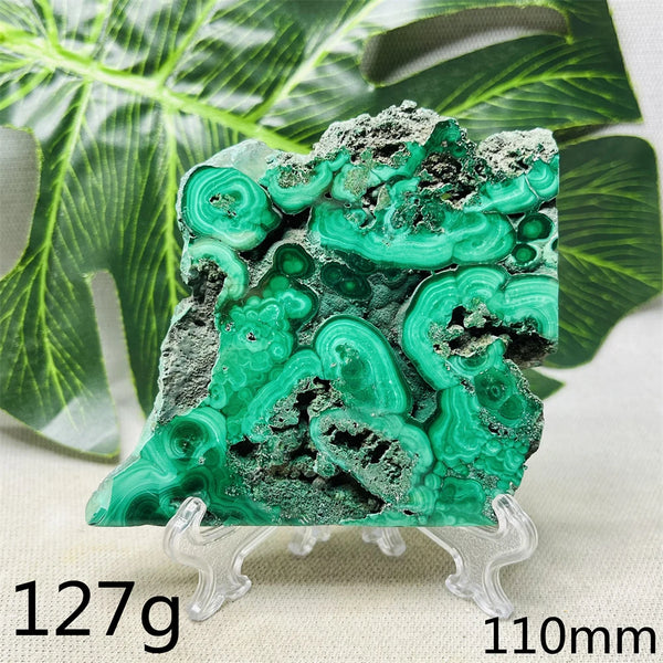 Green Malachite Slice-ToShay.org