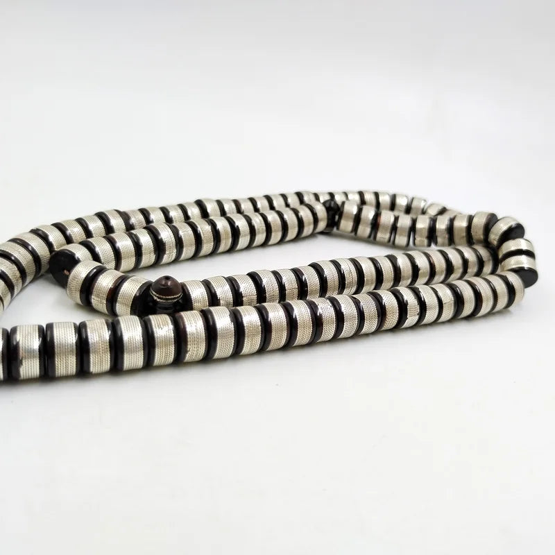 Silver Kuka Inlay Tasbih-ToShay.org