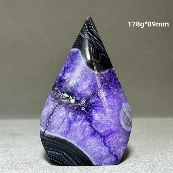 Purple Agate Flame-ToShay.org