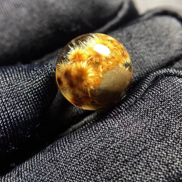 Gold Rutilated Quartz Pendant-ToShay.org