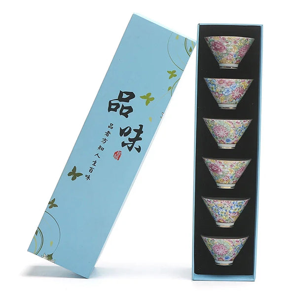 Enamel Porcelain Tea Sets-ToShay.org