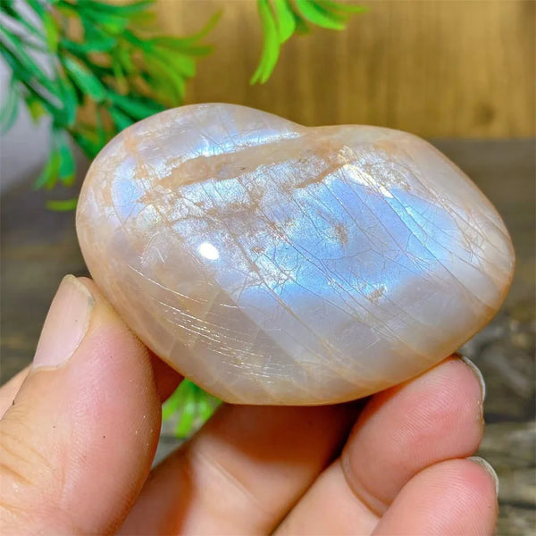 Orange Moonstone Heart-ToShay.org