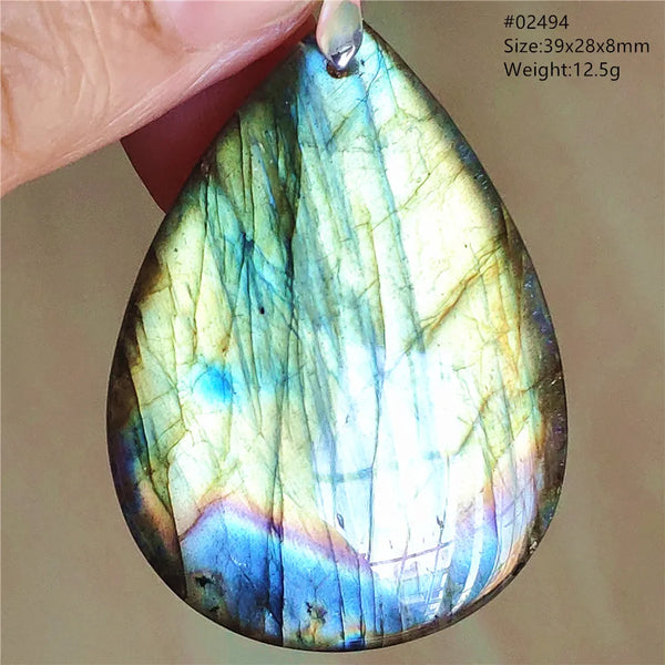 Blue Light Labradorite Pendant-ToShay.org