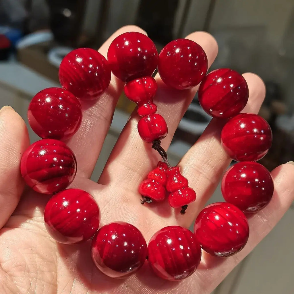 Red Amber Bracelets-ToShay.org